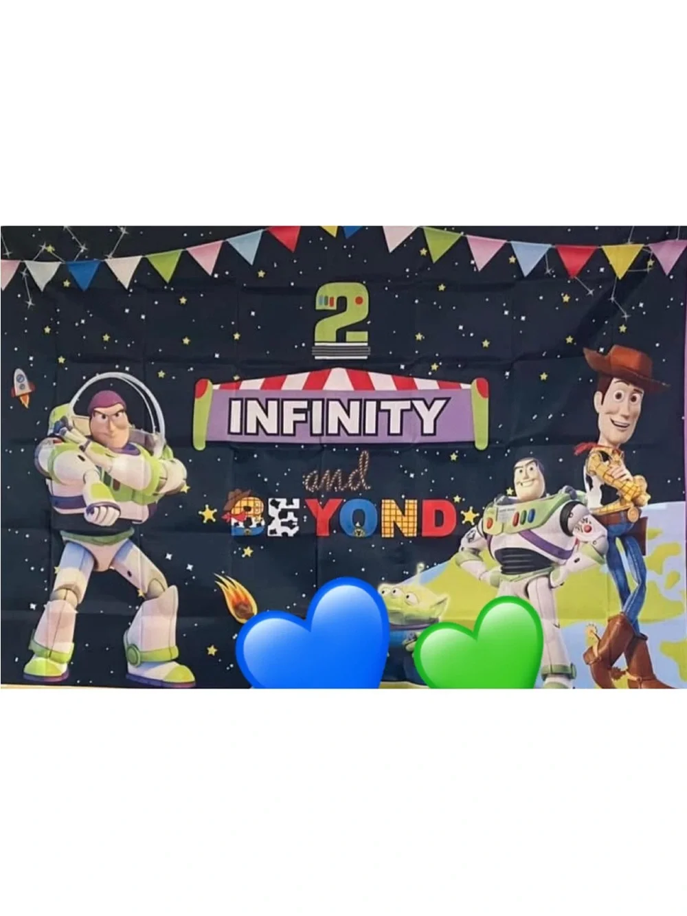Toy Story 2 Infinity and Beyond Backdrop